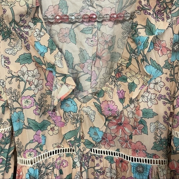 Sayulita Frill Gown Maxi Dress Musk Spell Designs - Picture 5 of 16